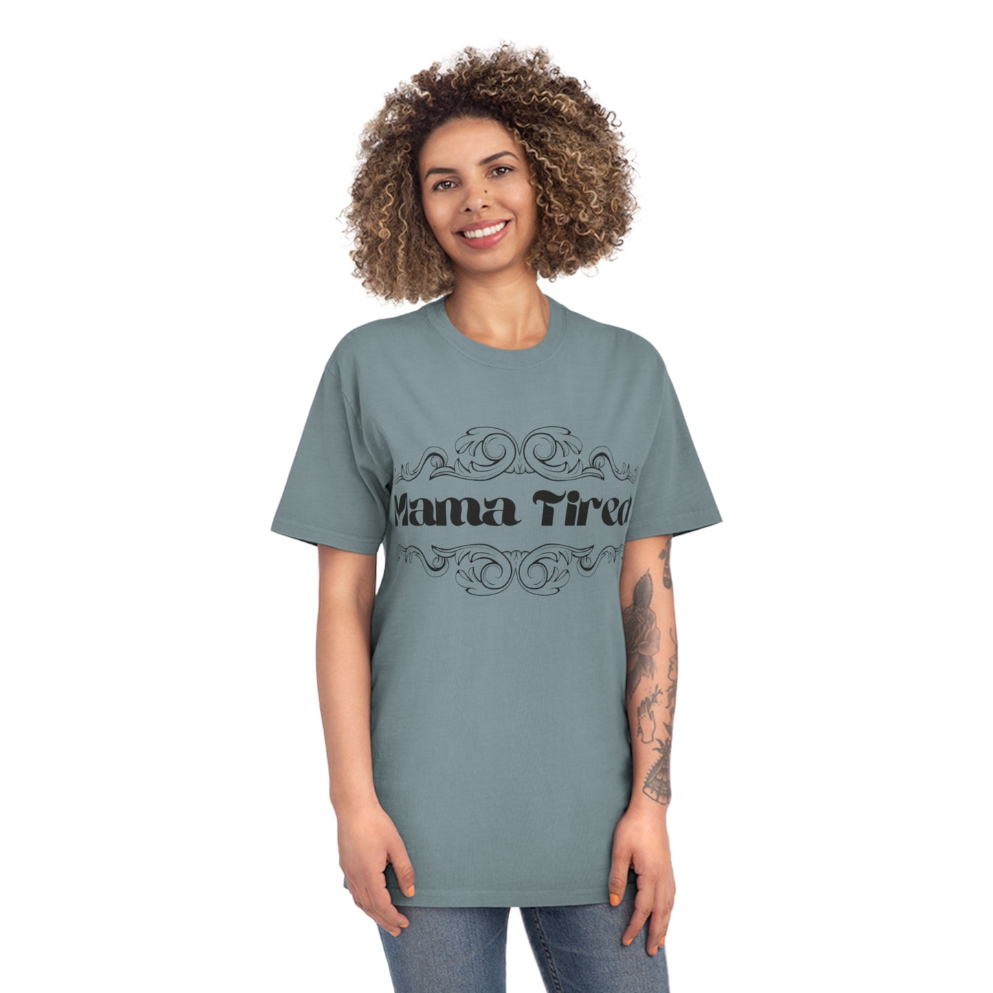 Mama Tired Faded Shirt